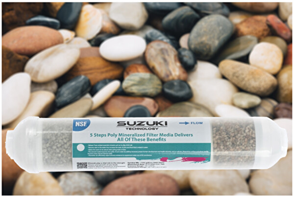 Sulook Tüm Su arıtma Cihazları İçin 5 Aşamalı Detoks Mineral Filtre