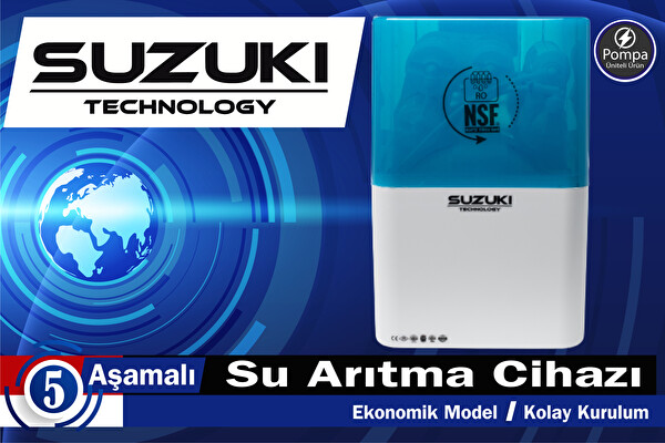 Sulook Suzuki Technology 5 Aşamalı Su Arıtma Cihazı- Ekonomik Model POMPALI CİHAZ