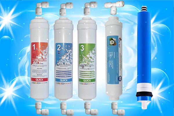 Sulook Kapalı Kasa Su Arıtma Cihazları için Ekonomik Filtre Seti