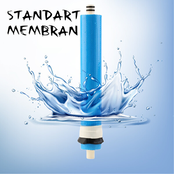 Sulook Su Arıtma Filtresi Seti 5'li Mebran Filtre SetiStandart Membranlı