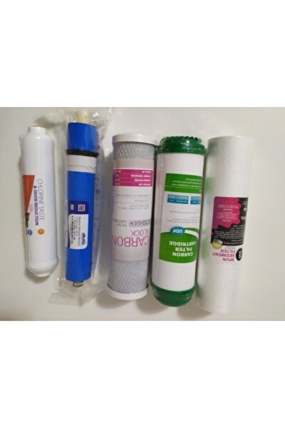 Sulook Açık Kasa Cihazlara Uyumlu Filtre Takımı 5'li Set Nsf BeLGeli Ürünler