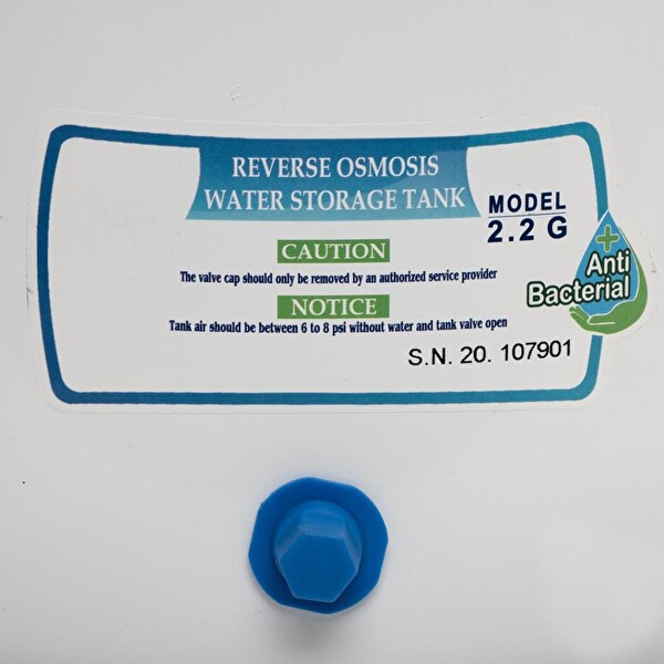 Su Artıma Cihazı 2.2 Galon Metal Tank 8 LT