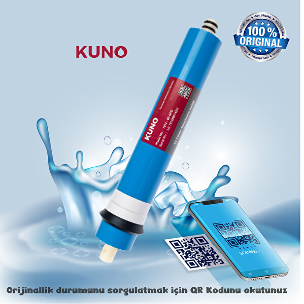 Sulook Kapalı Kasa Su Arıtma Cihazı 5'li Inline Filtresi Seti 5 Aşamalı LG - Kuno Membran