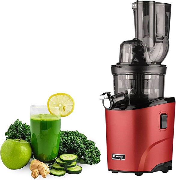 Kuvings REVO830 MATT DR KSP-2428CE Yavaş Meyve Sıkacağı Koyu Kırmızı