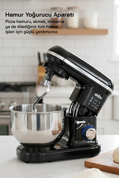 Sinbo SMX-2770 Standlı Mikser-Siyah