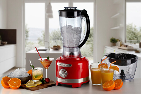 Ariete Gourmet Pro Moderna Mutfak Robotu Kırmızı 1782/00