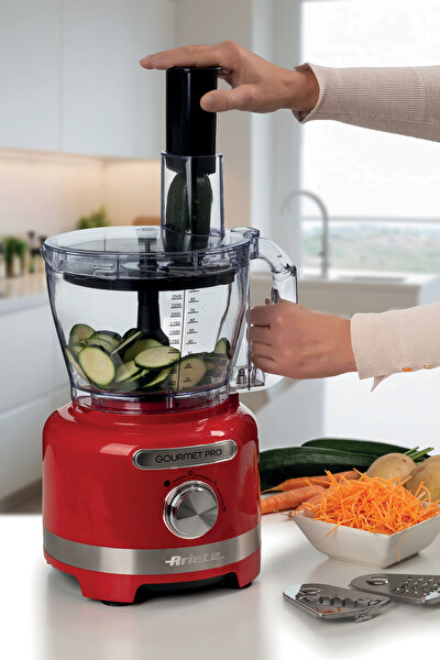 Ariete Gourmet Pro Moderna Mutfak Robotu Kırmızı 1782/00