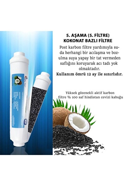Sulook Ihlas Aura Cebilon Uyumlu Su Arıtma Cihazı Filtre Bakım Seti