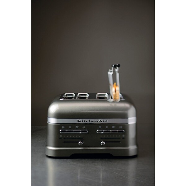 KitchenAid 5KMT4205EMS Artisan 4 Dilim Medallion Silver Ekmek Kızartma Makinesi