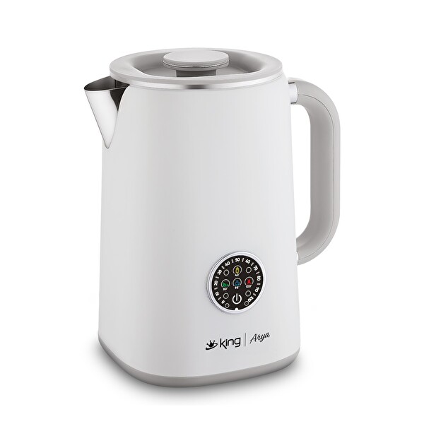 King KSI386 Arya Dijital Su Isıtıcı - Beyaz