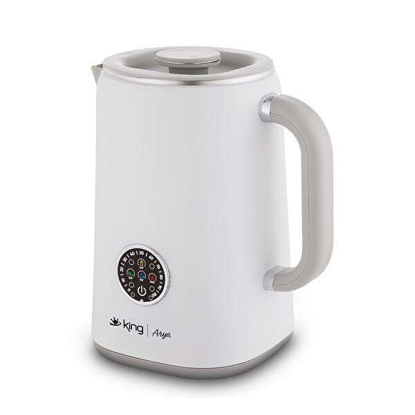 King KSI386 Arya Dijital Su Isıtıcı - Beyaz