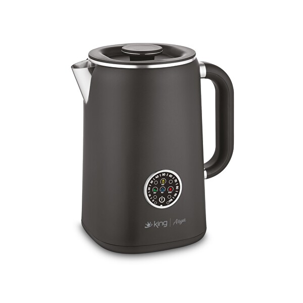 King KSI386 Arya Dijital Su Isıtıcı Siyah