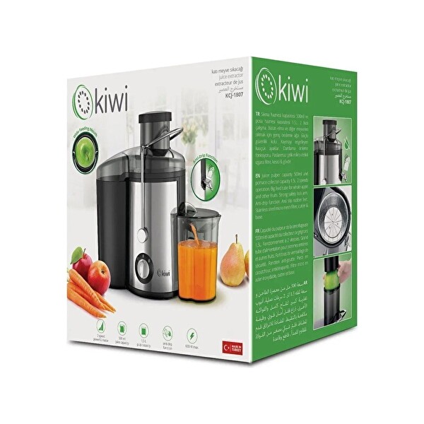 Kiwi KCJ-1807 500-1500 W Katı Meyve Sıkacağı