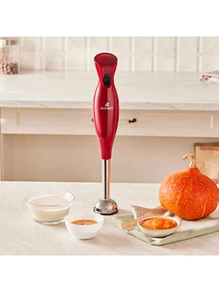 Karaca Profoodmix 1000W 3'lü Blender Set Kırmızı