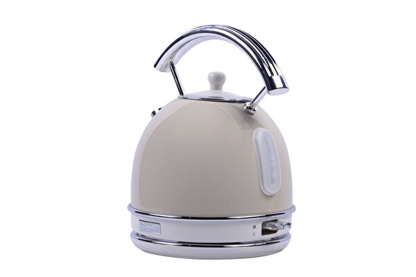 Berghoff Gem Retro 1.7 L Yuvarlak Su Isıtıcısı - Vanilya Krem