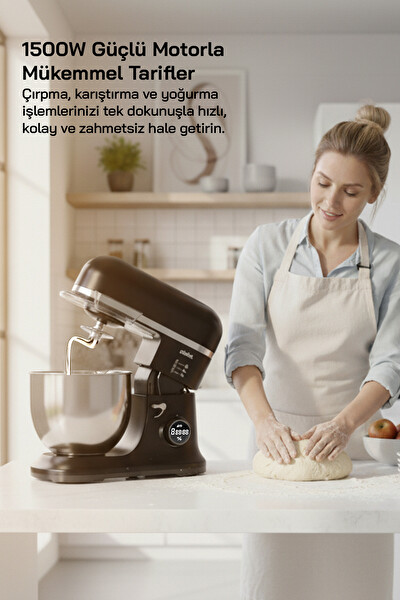 Sinbo SMX-2773 7.5 LT 1500W Dijital Ekranlı Zaman Ayarlı Stand Mikser