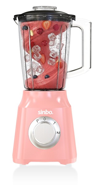 Sinbo SHB-7517 350W 1.5 L Turbo Blender Pembe