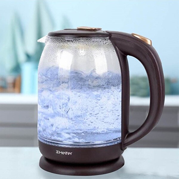 Heifer HFR-20 LED Işıklı 1.8 L Cam Kettle