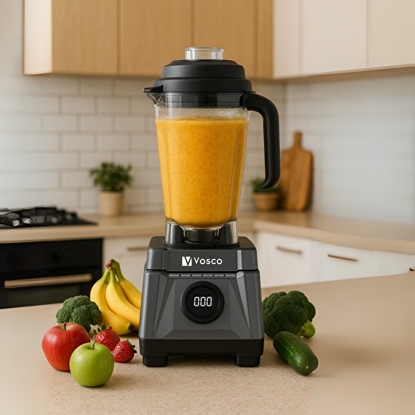 Vosco VHS-602CG Dijital Pro Bar Blender Gri