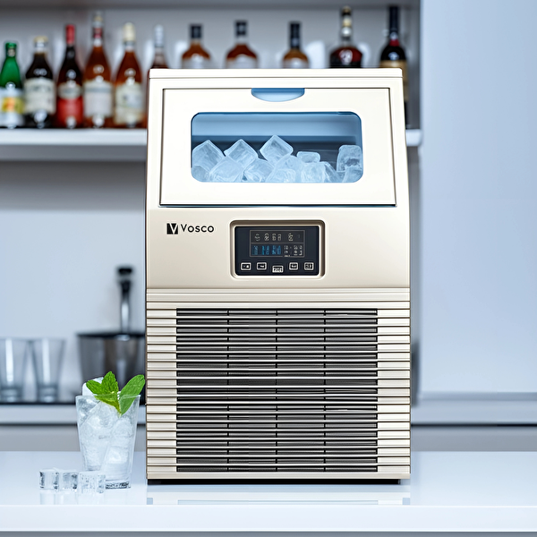 Vosco VSC-23C Profesyonel Küp Buz Makinesi - Gold Altın Seri