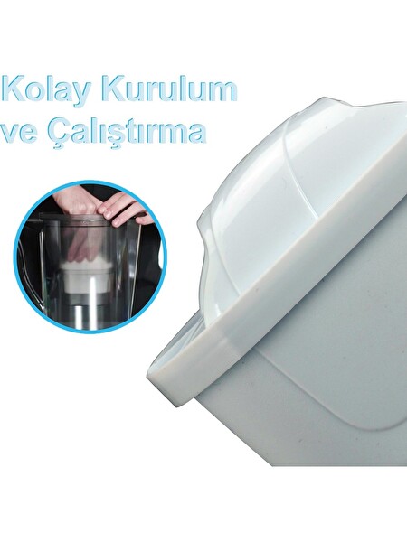 Rovexa Jugg 3.5 Litre Su Arıtma Sürahisi + 13 Adet Filtre