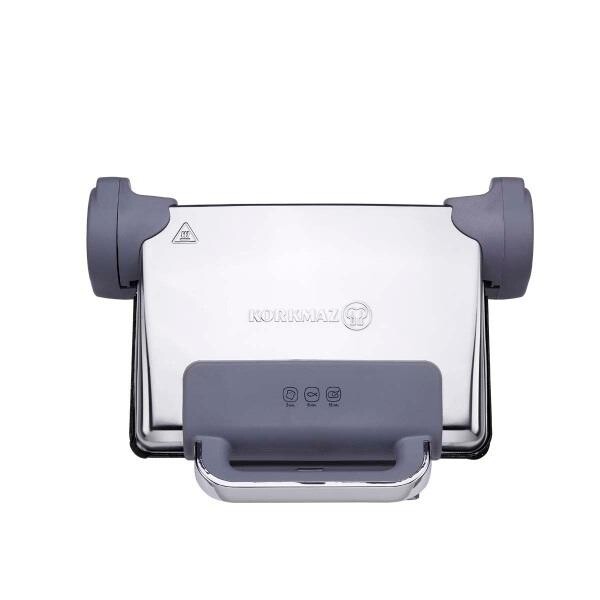 Korkmaz A814 Tostema Midi Tost Makinesi Inox Gri