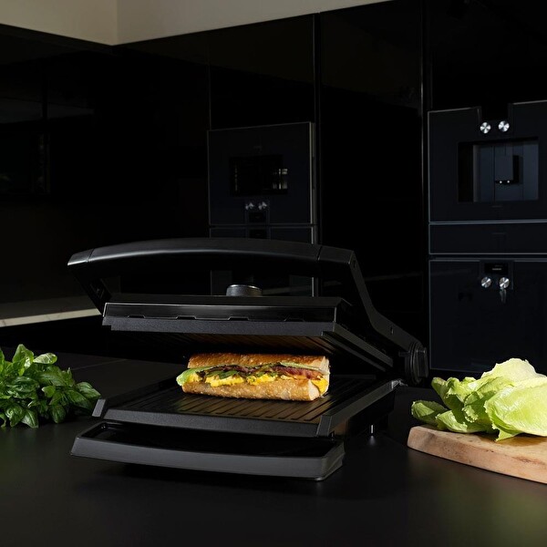 Leggno LE-GRPRO601BKL Gourmet Pro Grill Tost Makinesi 1950W Füme