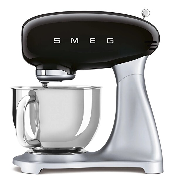 Smeg SMF04BLEU Siyah Retro 4.8 L 800 W Stand Mikseri