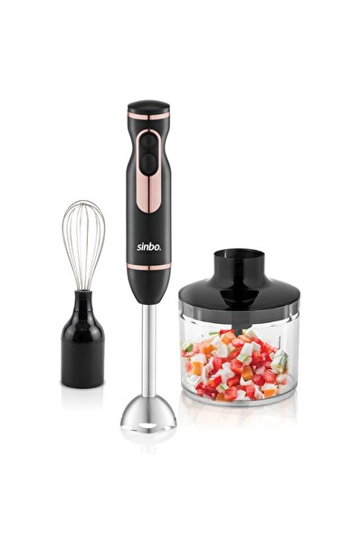 Sinbo SHB-7529 Doğrayıcı Ve Çırpıcı Aparatlı Çok Fonksiyonlu El Blender Seti
