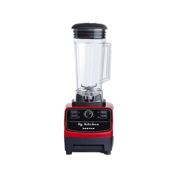 By Kitchen Vortex Bar Blender 2 L Buz Kırıcılı Kırmızı