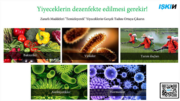 Işkın Gıda Dezenfekte Makinesi