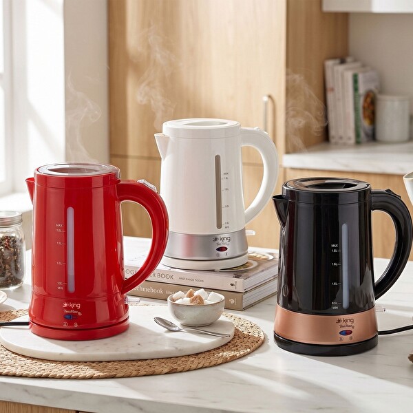 King Teamax Eco K3110 Su Isıtıcı Beyaz