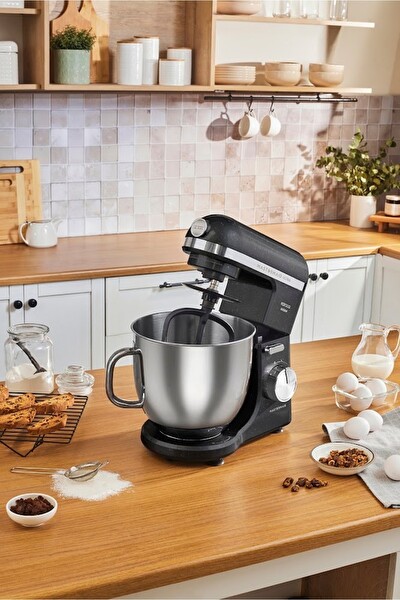 Karaca Mastermaid Chef Ultra M2000W 7L Hamur Yoğurma Makinesi Shiny Black