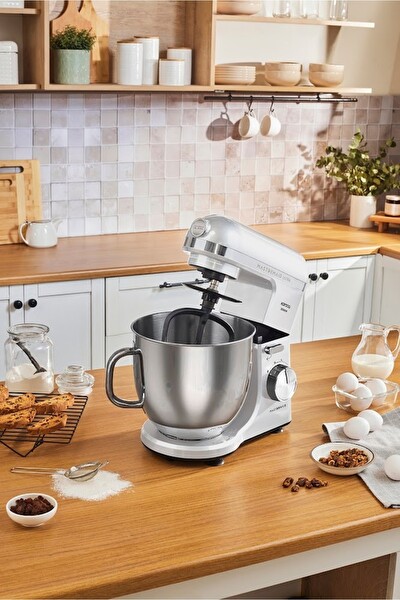 Karaca Mastermaid Chef Ultra M2000W 7L Hamur Yoğurma Makinesi Pearl White