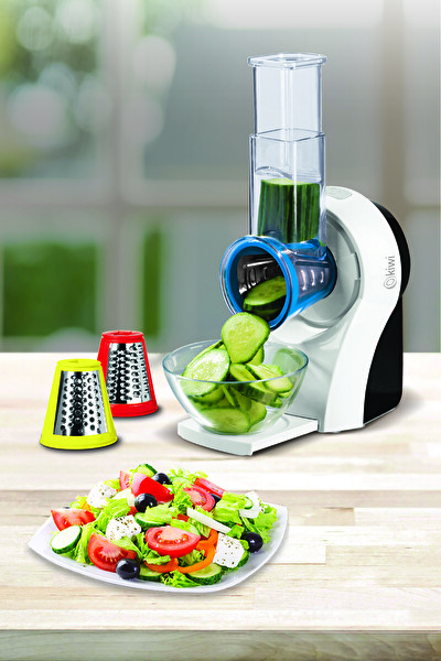 Kiwi KIM-4710 2'si 1 Arada Narenciye Sıkacağı ve Salata Yapma Makinesi
