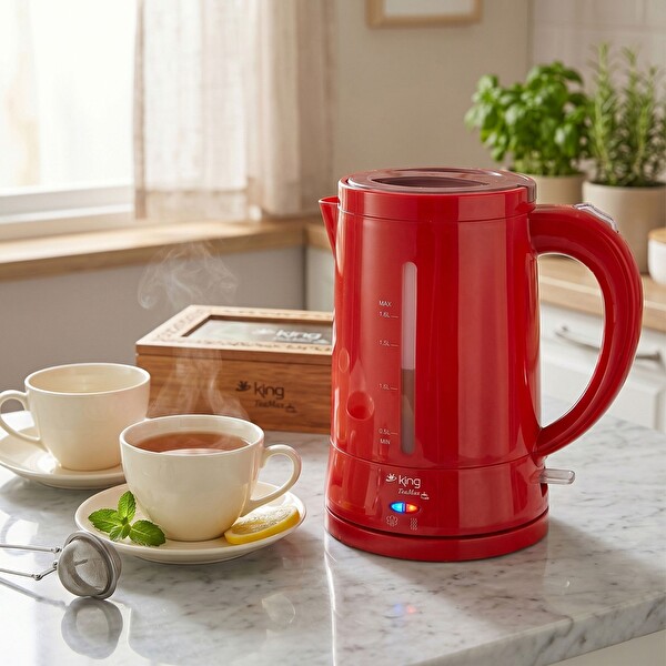 King Teamax Eco K3110 Su Isıtıcı Kırmızı