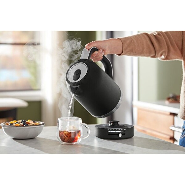 KitchenAid 5KEK1701EBK Isı Ayarlı 1.7 L Su Isıtıcısı - Cast Iron Black
