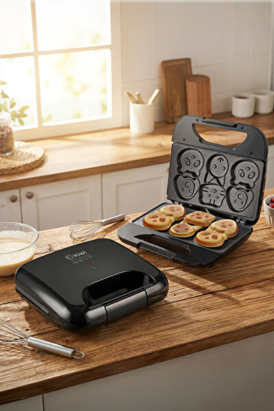 Kiwi Ksm-2405K Mini Elektrikli Waffle Makinesi