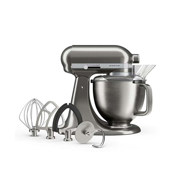 KitchenAid 5KSM50PKVEMS Artisan Plus 4.7 L Medallion Silver Stand Mikser