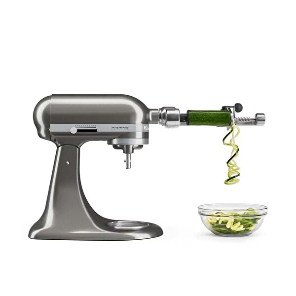 KitchenAid 5KSM50PKVEMS Artisan Plus 4.7 L Medallion Silver Stand Mikser