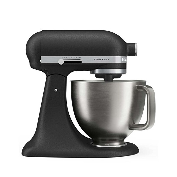 KitchenAid 5KSM50PKVEBK Artisan Plus 4.7 L Cast Iron Black Stand Mikser
