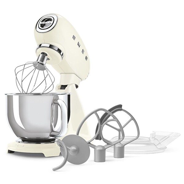 Smeg SMF05CREU 4.8 L Tam Boyalı Krem Hamur Yoğurma Makinesi