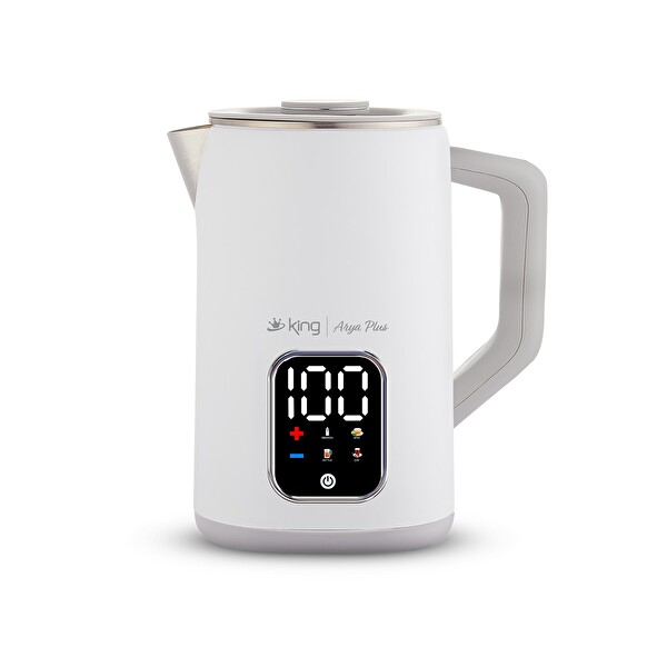 King K3108 Arya Plus Beyaz Dijital Su Isıtıcı