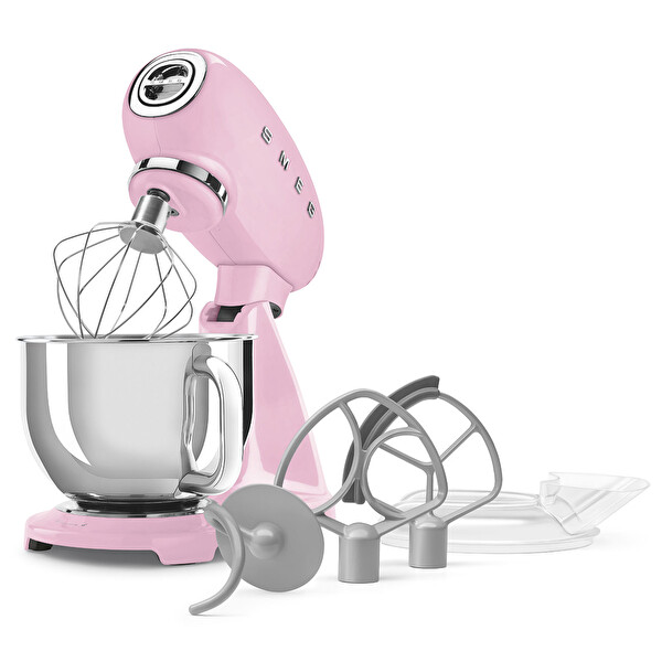Smeg SMF05BLEU Pembe Gövde Hamur Karıştırma Makinesi Pembe