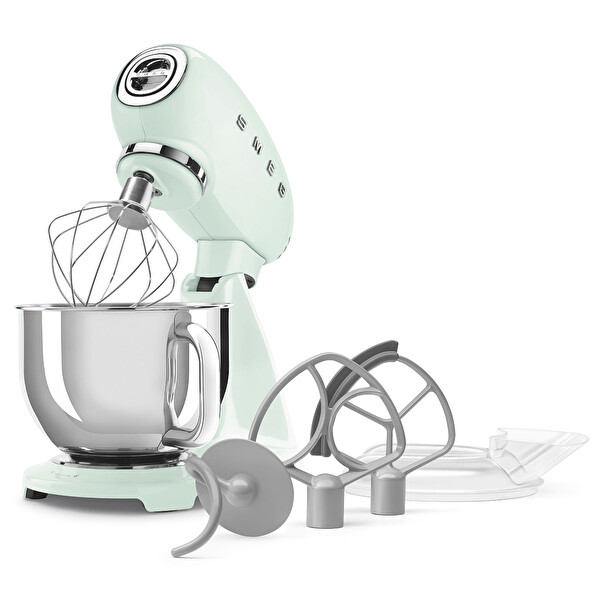 Smeg SMF05PGEU Pastel Yeşil Gövde Hamur Karıştırma Makinesi Pastel Yeşil