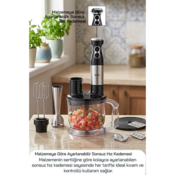 Sinbo SHB-7532 El Blender Seti
