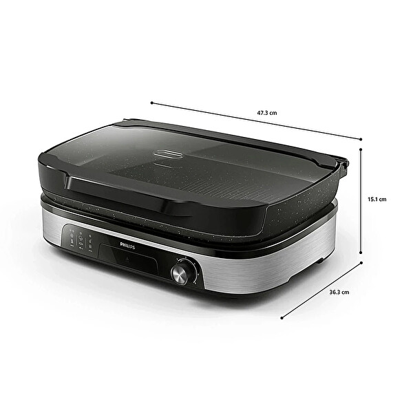 Philips 5000 Serisi HD6212/90 2400 W Izgara