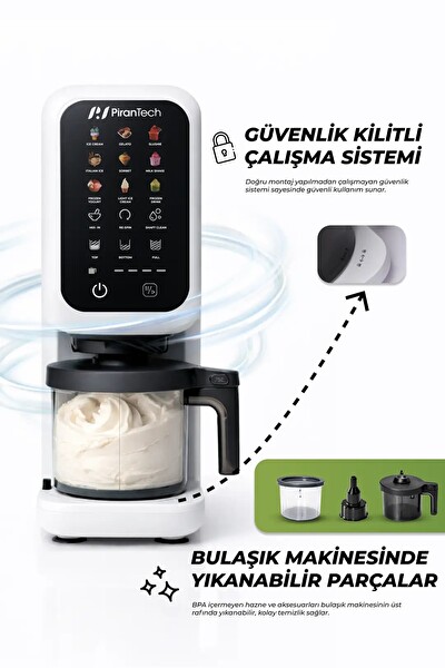 PiranTech DM-26 Dondurma Makinesi