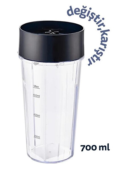 Morphy Richards MUC-BKS2V 21.000 RPM Çok Amaçlı Mavi Smoothie Blender Seti