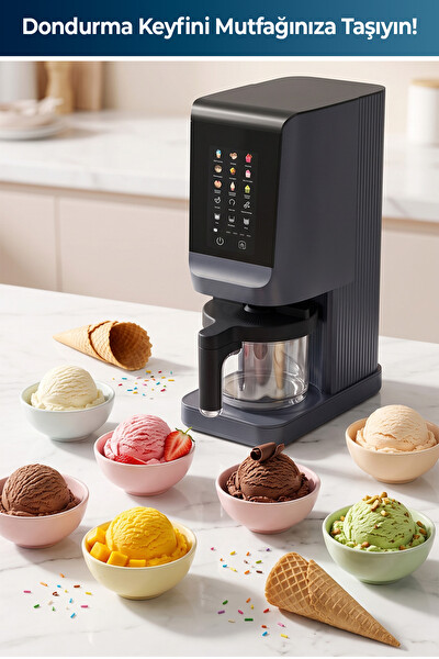Pikas Rovos Dondurma Makinesi Gelato - Sorbe - Milkshake Yapma Makinesi
